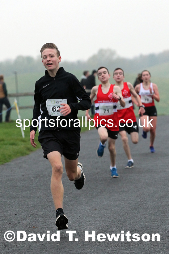 Boys and Girls under-15s 2021 Heaton Memorial Road Races, Town Moor, Newcastle. Photo: David T. Hewitson/Sports for All Pics